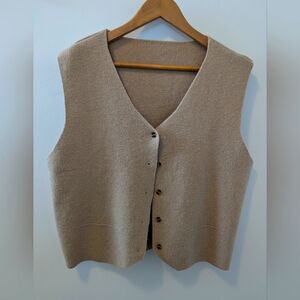 Women's sweater vest XL